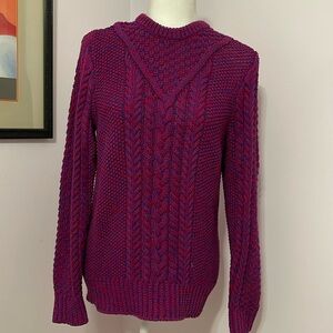 Women’s L. L. Bean Signature Cable Knit Sweater (S)